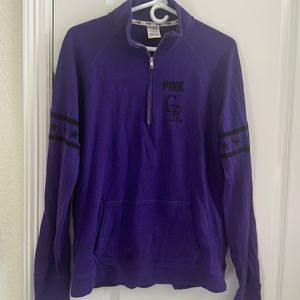 PINK VICTORIA’S SECRET Colorado Rockies sweater